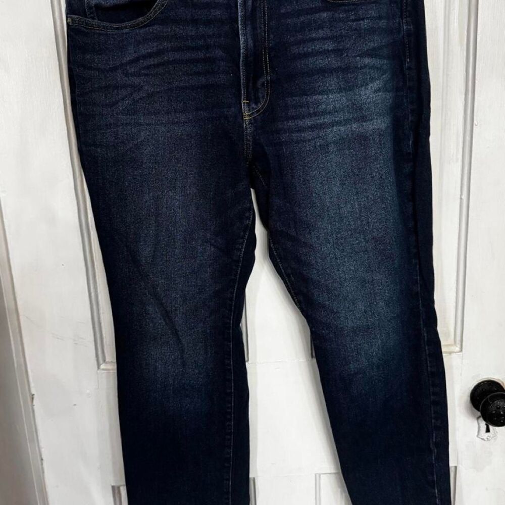 Abercrombie-fitch Men's Blue and Navy Jeans